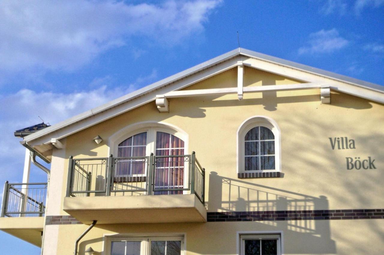 Strandvilla Boeck Fewo 10 Strandnah, Balkon, Meerblick 格洛威 外观 照片