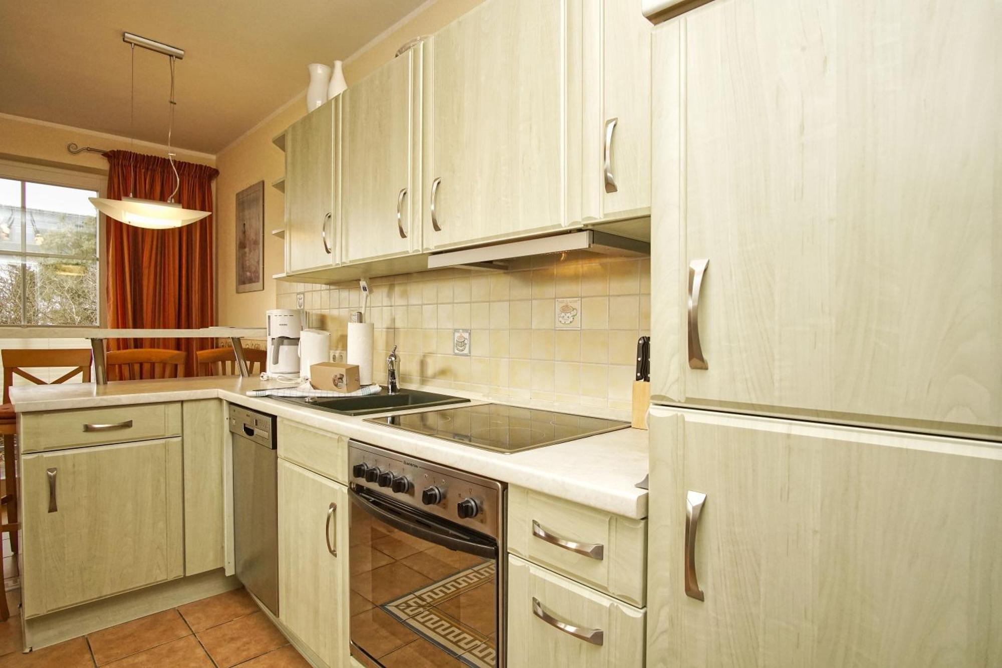 Strandvilla Boeck Fewo 10 Strandnah, Balkon, Meerblick 格洛威 外观 照片